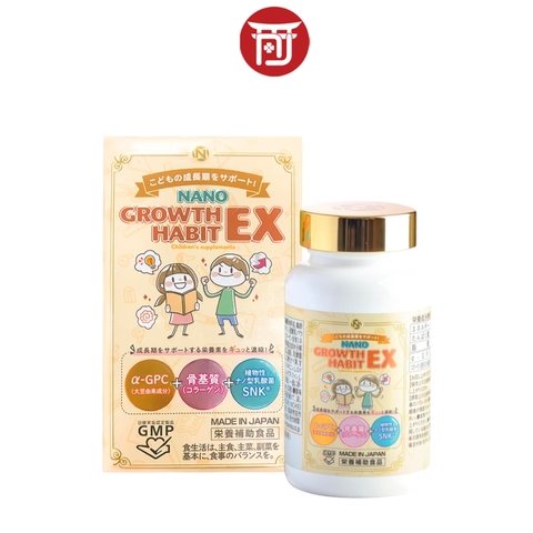 Viên uống tăng chiều cao và trí não Nano Growth Habit EX 120 Viên