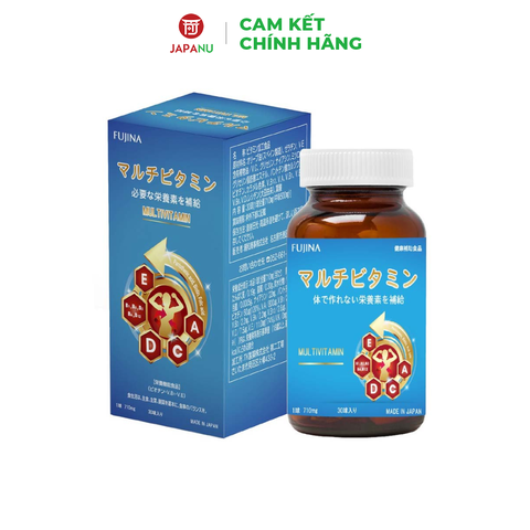 Vitamin tổng hợp tăng đề kháng MULTIVITAMIN Fujina 30 Viên