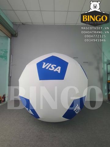 Mô Hình Hơi Quả Bóng Visa 2m 1 Lớp