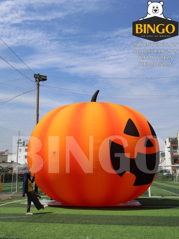 Mô Hình Hơi Bí Đỏ Khổng Lồ 6m 1 Lớp