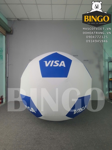Mô Hình Hơi Quả Bóng Visa 2m 1 Lớp