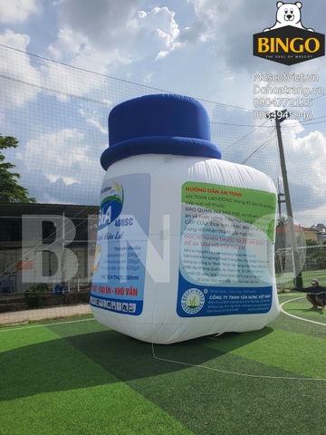 Mô Hình Hơi Chai Thuốc Bi-A 400SC 6m 1 Lớp