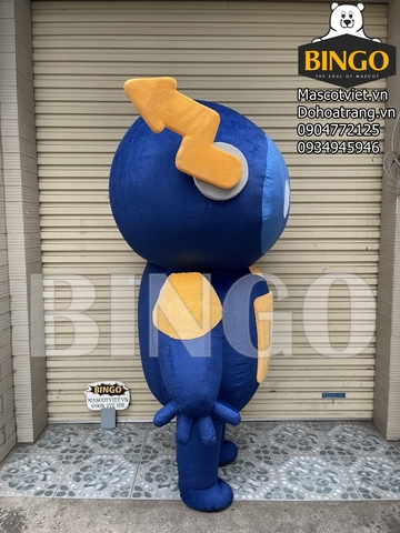Mascot hơi robot Liberty Carz