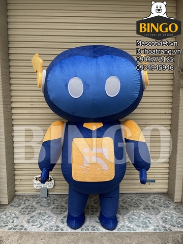 Mascot hơi robot Liberty Carz
