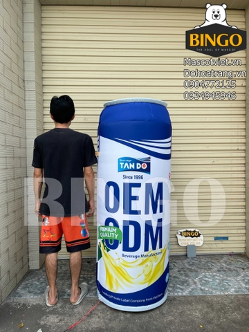 Mô hình hơi lon nước Tân Đô