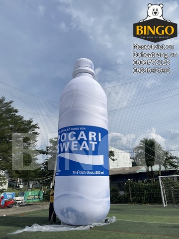 Mô hình hơi chai Pocari 8m