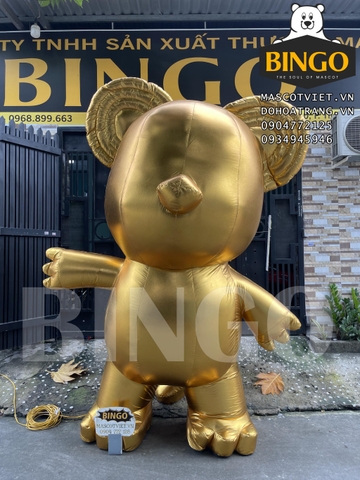 Mô hình hơi gấu vàng 2m5
