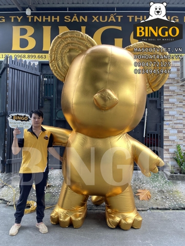 Mô hình hơi gấu vàng 2m5