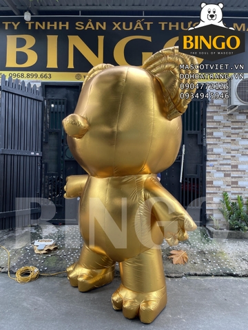 Mô hình hơi gấu vàng 2m5