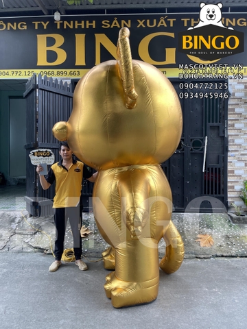 Mô hình hơi gấu vàng 2m5