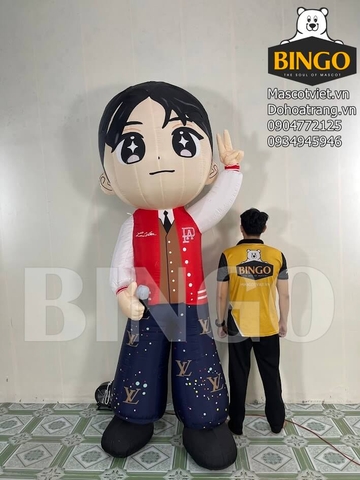 Mô hình hơi ca sĩ Hiếu Thứ Hai