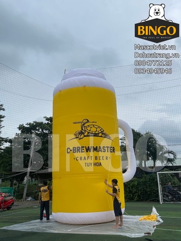 Mô hình hơi ly bia C-BREWMASTER – Craft Beer cao 7m
