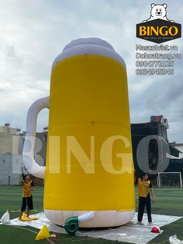 Mô hình hơi ly bia C-BREWMASTER – Craft Beer cao 7m