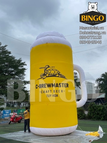 Mô hình hơi ly bia C-BREWMASTER – Craft Beer cao 7m
