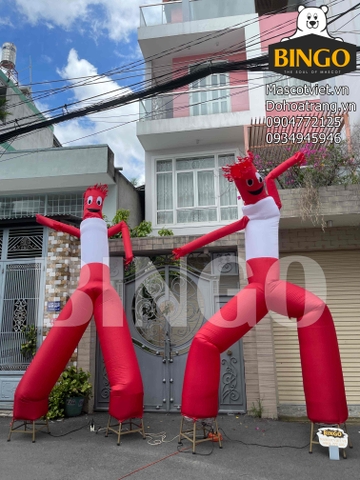 Rối bay nhảy múa quảng cáo