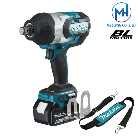 Máy Bắn Bu Lông Dùng Pin 18v Makita DTW1001JX2(BL)