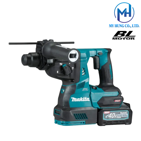 Máy Khoan Bê Tông Dùng Pin 40v Makita HR003GM201(BL)