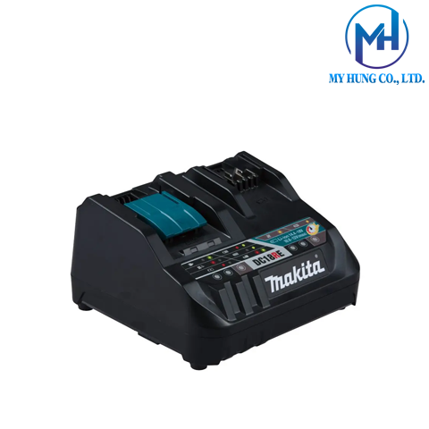 Sạc nhanh 2 cổng 18v và 12v Makita DC18RE