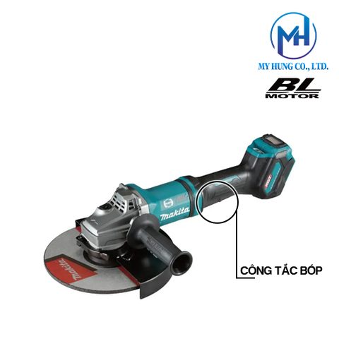 Máy Mài Góc Dùng Pin 40v Makita GA038GZ05(Thân Máy)(BL)