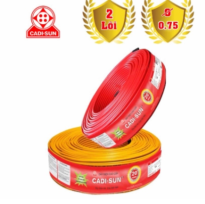 Dây điện cadisun 2x0.75