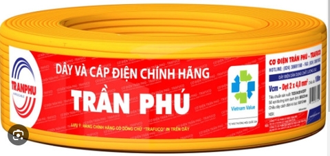 Dây điện Trần Phú 2x0.75mm