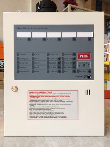 Tủ trung tâm báo cháy 5 kênh Horing AH 00212