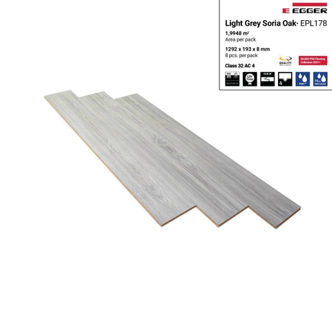 Sàn gỗ Egger Aqua EPL178 8mm