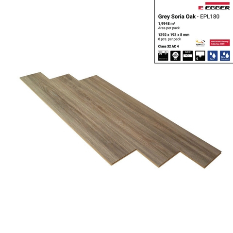 Sàn gỗ Egger Aqua EPL180 8mm