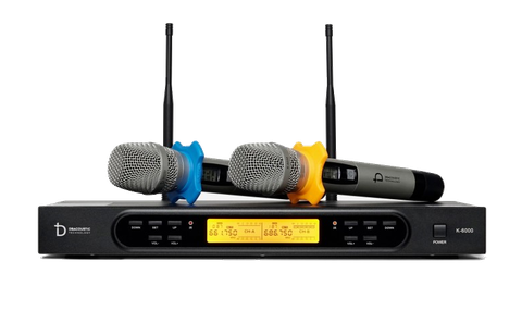 Micro Dbacoustic Gia đình Míc đôi Màu xám bạc K6000