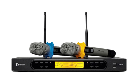 Micro Dbacoustic Gia đình Míc đôi Màu xám  MX600