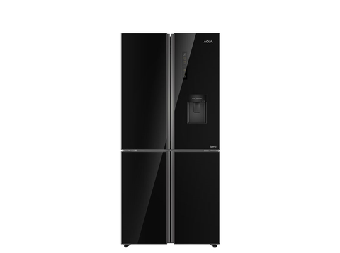 Tủ lạnh Aqua 4 cánh 456L Inverter Đen AQR-IGW525EM(GB)