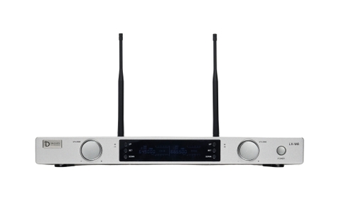 Micro Dbacoustic Sự kiện Míc đôi Màu xám xanh LX-M8