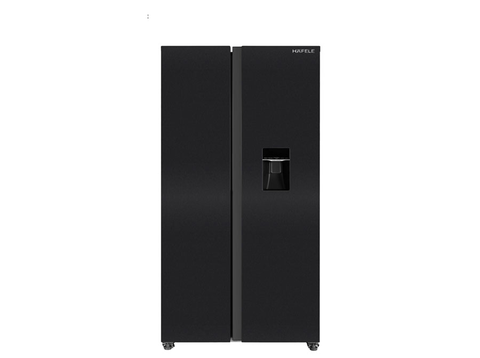 Tủ lạnh Hafele Side by side 502L Inverter Mặt kính đen HF-SB6321FB