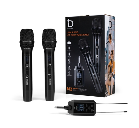 Micro Dbacoustic Gia đình, Loa kéo Míc đôi Màu đen M2