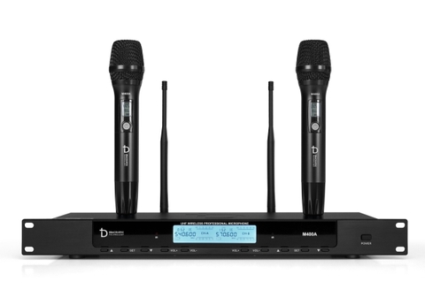 Micro Dbacoustic Gia đình Míc đôi Màu đen M400A