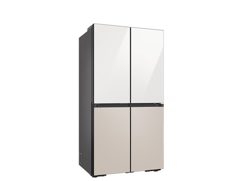 Tủ lạnh Samsung 4 cánh 648L Inverter BESPOKE trắng/hồng RF59CB66F8S/SV