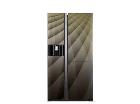 Tủ lạnh Hitachi Side by side - 3 cánh 569L Inverter Diamond R-FM800XAGGV9X(DIA)