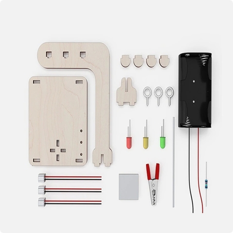 Đồ chơi giáo dục STEM - Đèn giao thông 