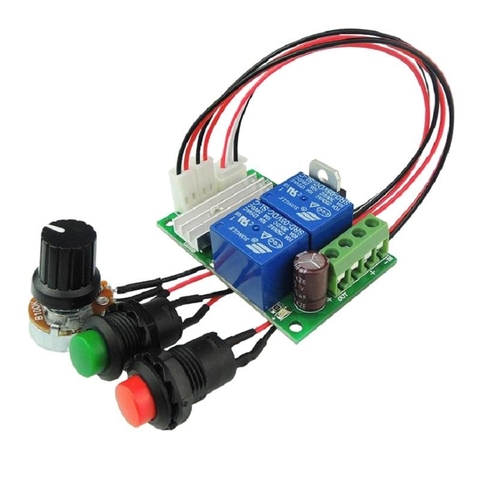 Mạch Điều Khiển Tốc Độ Động Cơ PWM 6-24VDC 3A Có Đảo Chiều