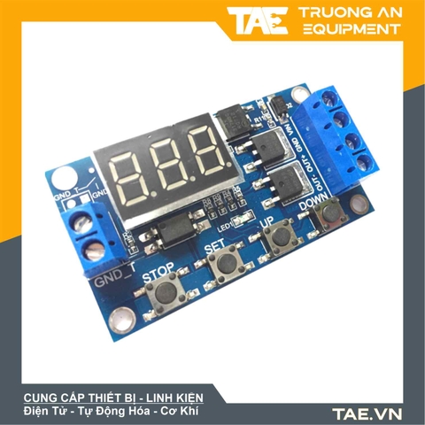 Module Kích Tạo Trễ 0.1-999S Sử Dụng MosFet