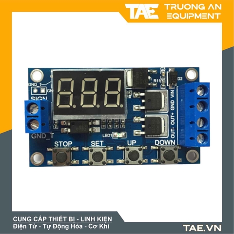 Module Kích Tạo Trễ 0.1-999S Sử Dụng MosFet
