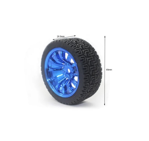 Bánh Xe Robot 65mm Trục Lục Giác