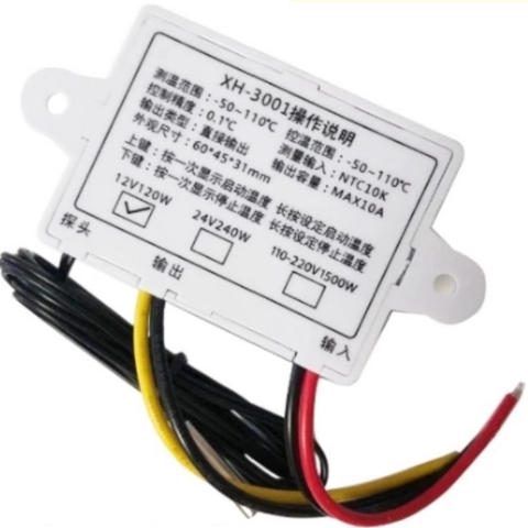 Bộ Điều Khiển Nhiệt Độ XH-W3001