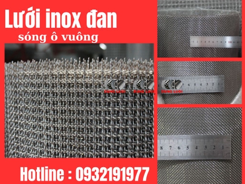 Lưới đan sóng ô vuông