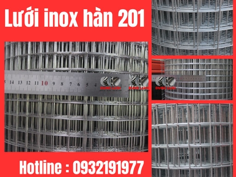 Lưới Inox hàn 201