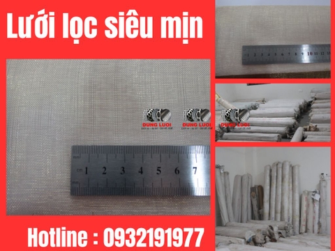 Lưới lọc siêu mịn