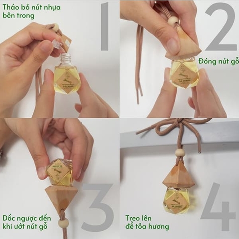 Nước hoa ô tô Mộc Nhiên