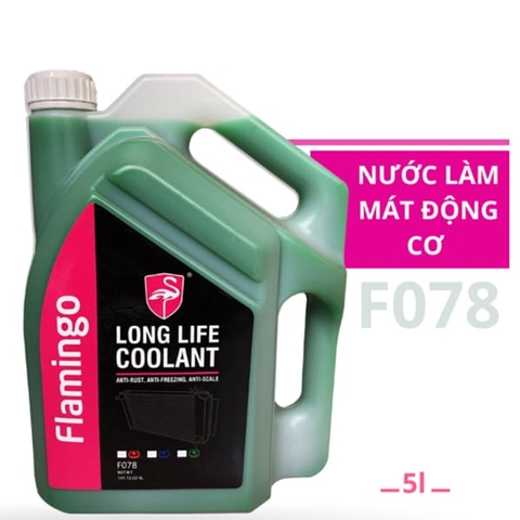 Nước làm mát ô tô Flamingo F078 5 lít