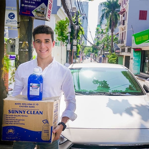 Nước rửa kính ô tô Sunny Clean