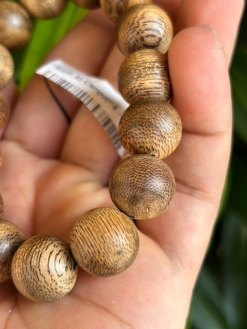 Vòng tay trầm hương banh đỏ Campuchia cao cấp - Chuẩn Trầm